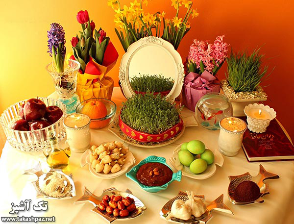 ایده های سفره هفت سین | مجله بانوان تک آشپز