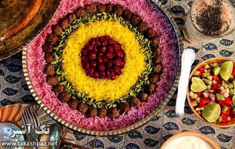 طرز تهیه آلبالو پلو