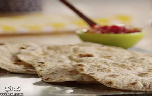 طرز تهیه چاپاتی ( نان تابه ای) - مجله تک آشپز