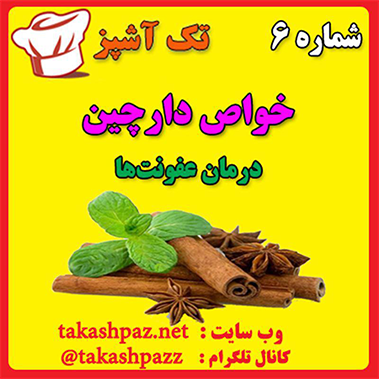 درمان عفونت ها با دارجین| مجله سلامتی تک آشپز