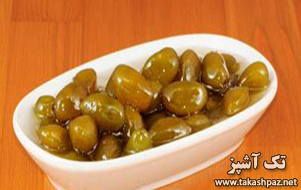 طرز تهیه مربای چغاله پسته - مجله تک آشپز - مجله تک آشپز