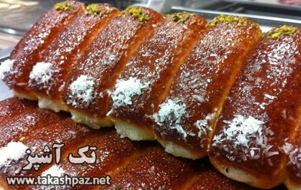 طرز تهیه شیرینی زبان فانتزی | مجله شیرینی پزی تک آشپز