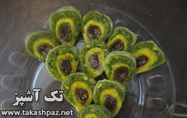 طرز تهیه شیرینی پرطاووس 1 طرز تهیه شیرینی پرطاووس | مجله شیرینی پزی تک آشپز