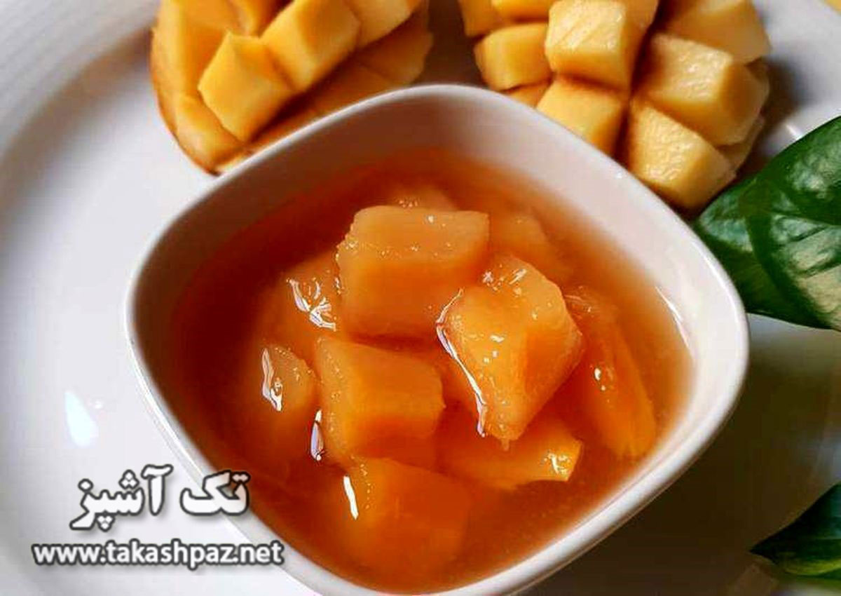 طرز تهیه ی مربای انبه - مجله تک آشپز