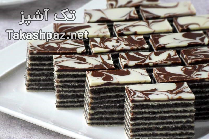 طرز تهیه خانگی شیرینی میکادو از شیرینی های محبوب دهه شصت