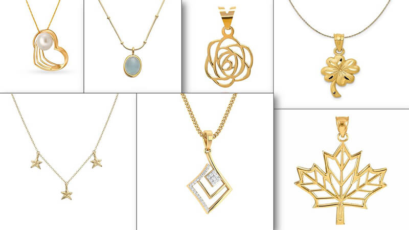 انواع مدل های جدید پلاک طلا ظریف و سبک