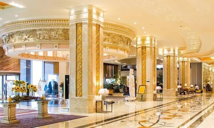 موقعیت مکانی هتل‌ های تهران