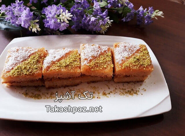 طرز تهیه حلوای عراقی دهین