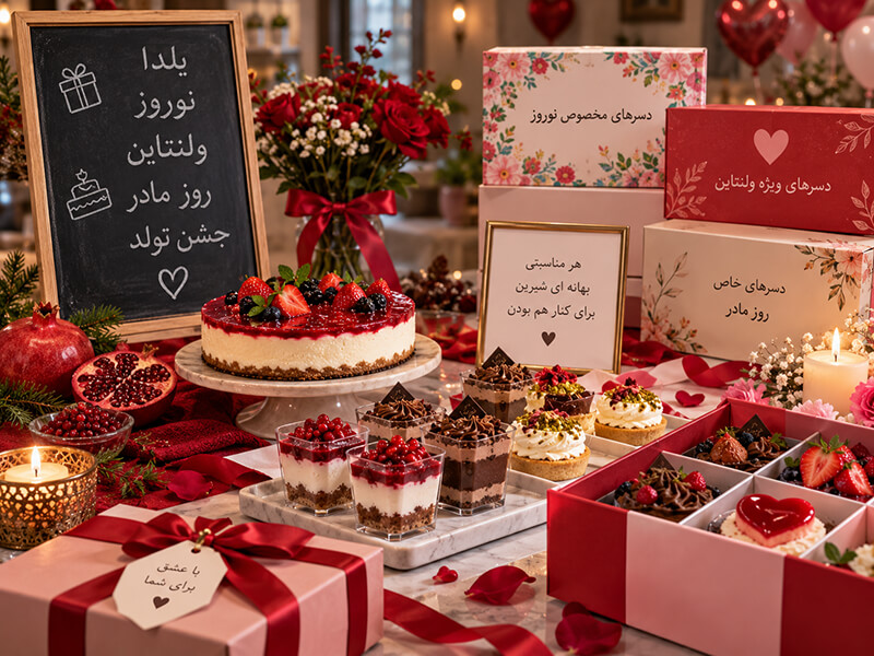 چگونه دسر های خوشمزه خود را بفروشیم؟ 3 مناسب های سال برای حفظ مشتری