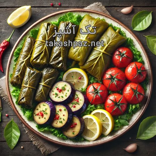 طرز تهیه انواع دلمه‌های خوشمزه و مجلسی | مجله آشپزی تک آشپز