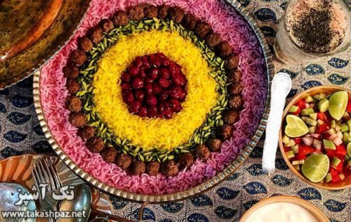 طرز تهیه آلبالو پلو