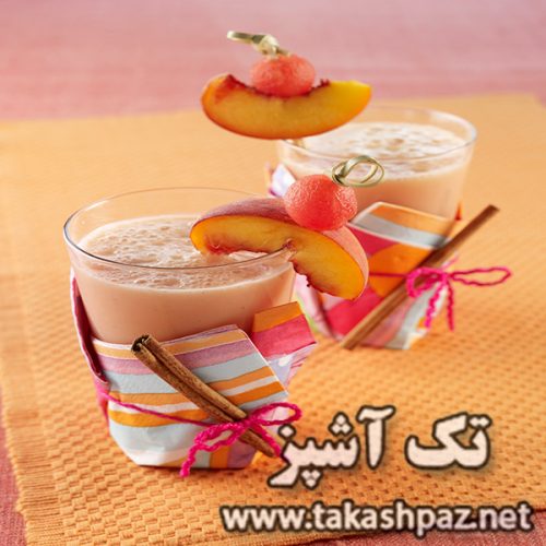 طرز تهیه اسموتی هلو - مجله تک آشپز