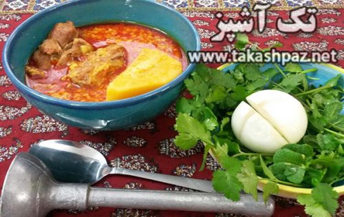 طرز تهیه آبگوشت لپه و لیمو عمانی - مجله تک آشپز