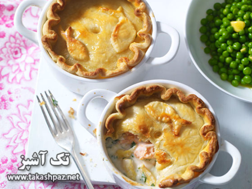 طرز تهیه پای ماهی همراه با پنیر - مجله تک آشپز