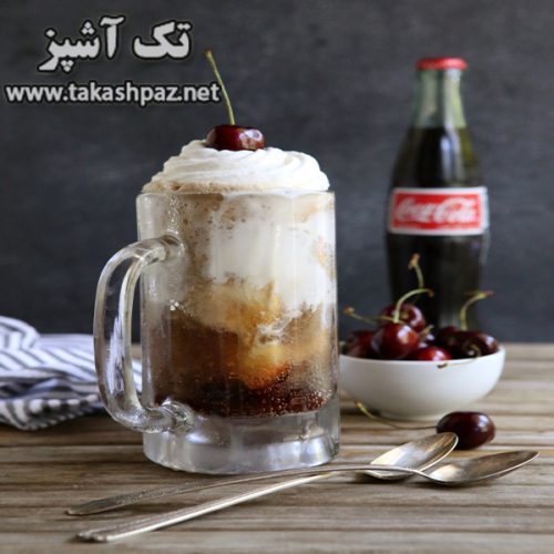 طرز تهیه کوک گلاسه ( کولا فلوت ) - مجله تک آشپز