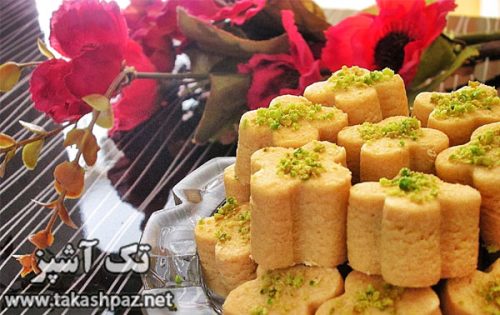 طرز تهیه شیرینی نخودچی | مجله شیرینی پزی تک آشپز