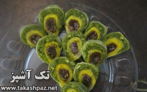 طرز تهیه شیرینی پرطاووس | مجله شیرینی پزی تک آشپز