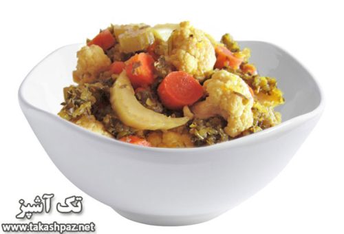 طرز تهیه ترشی سبزی مخلوط - مجله تک آشپز
